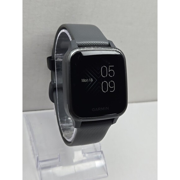 Garmin Venu SQ GPS Smartwatch 37mm Shadow Gray Silicone Band Pulse Ox 5 ATM Swim - Picture 3 of 12